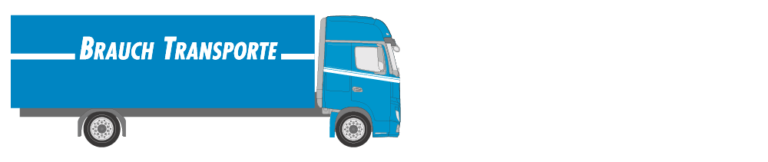 Lastwagen mit Blache - Brauch Transporte AG